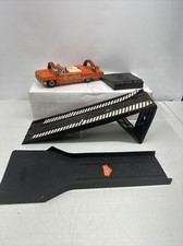 VINTAGE REMCO DUFFY'S DAREDEVILS TOY CAR and Ramps Tracks