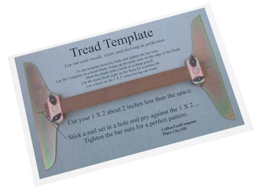 Collins Tool Company Stair Tread Template Set EBay Collins tool company stair tread template set ebay