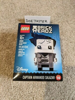 LEGO 41594 Captain Armando Salazar - BrickHeadz - Pirates - 2017 - NIB