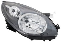 Links TYC 20-1402-06-2 Hauptscheinwerfer FüR Renault
