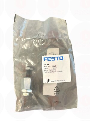 FESTO 2061 FK-M6 Pendelstangenkupplung SCHWIMMGELENK Schnellkupplung 