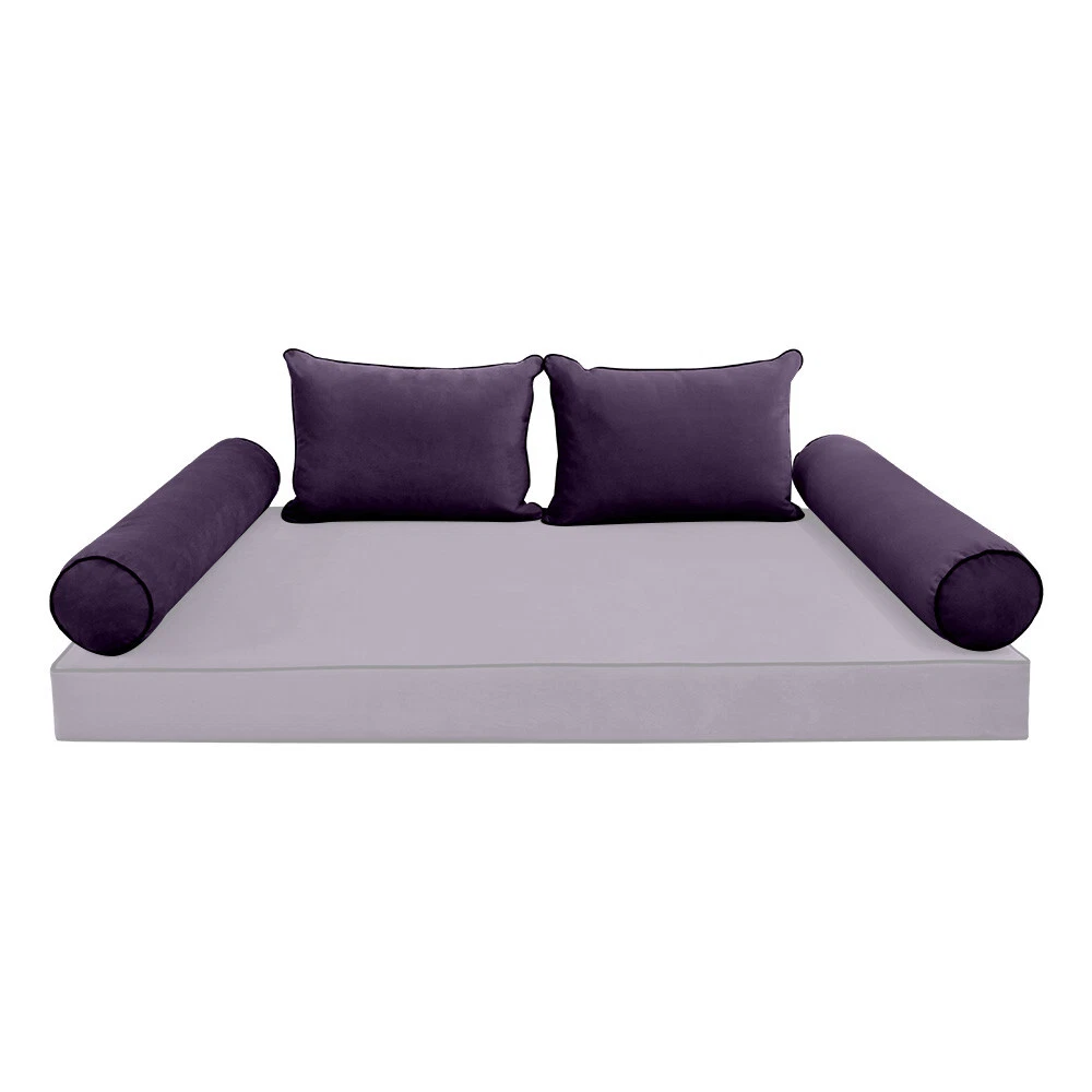 Daybed set with bolster cheap pillows