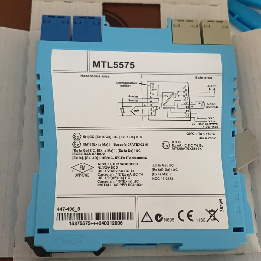 MTL5575 MTL 5575 Temperature Converter For THC or RTD Input Safety