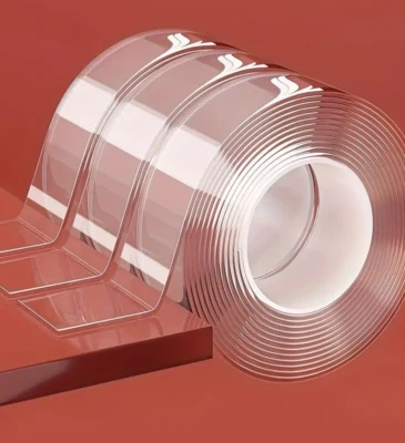 Doppelseitiges Klebeband Extra stark Transparent Nano Befestigungsband - Bild 1 von 4