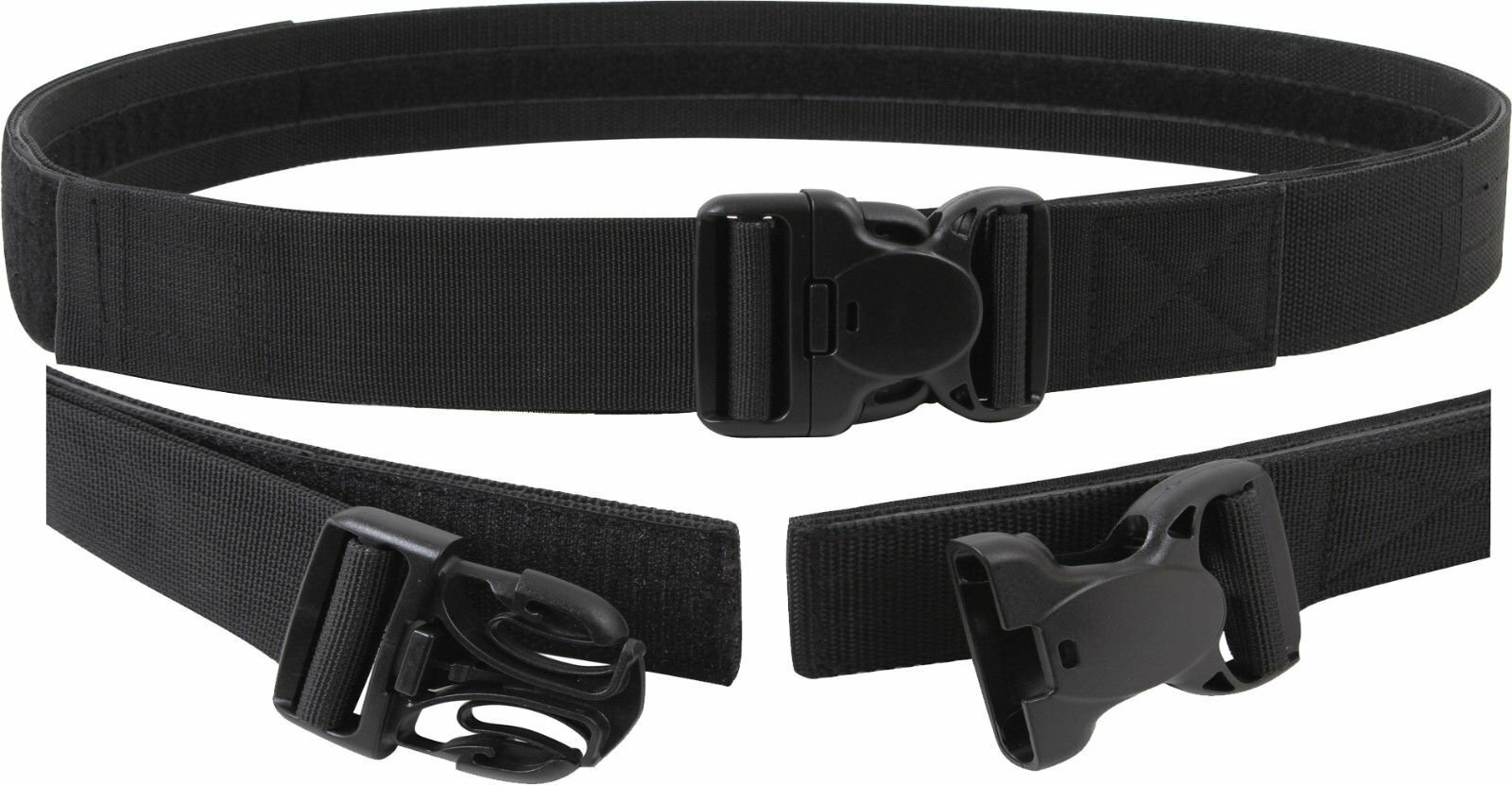 MISSION ELITE Tactical Belt, Nylon Gun Belts For Men, 2-Ply