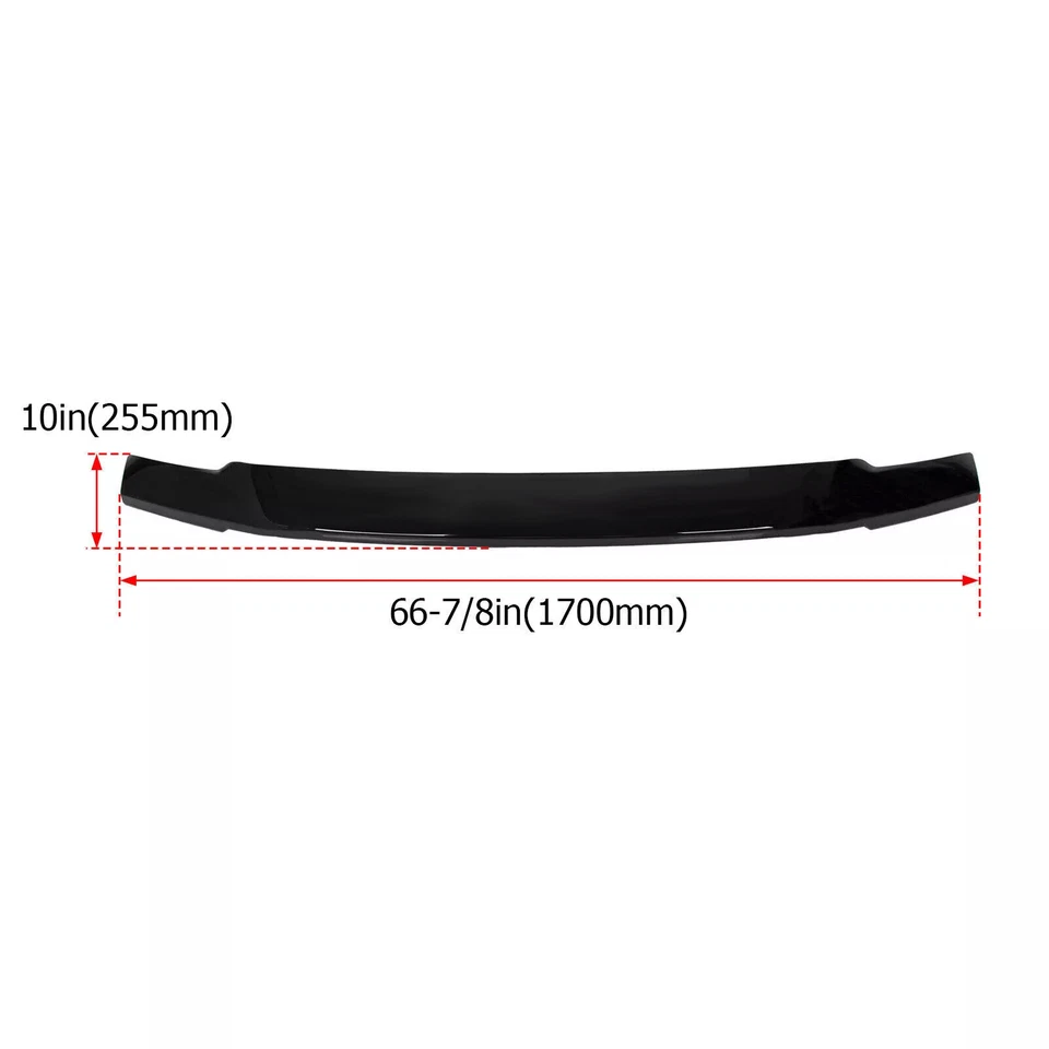 适用于 2017 - 22 福特 F250 F350 450 Super Duty 抽油烟机偏转器防虫罩带字母 — 第 2/4 张图片
