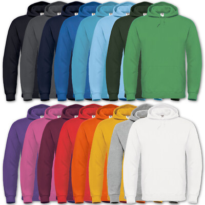 Kapuzenpullover B&C Hoodie Sweat ID.003 Sweatshirt Kapuzen Shirt Gr. S - 4XL
