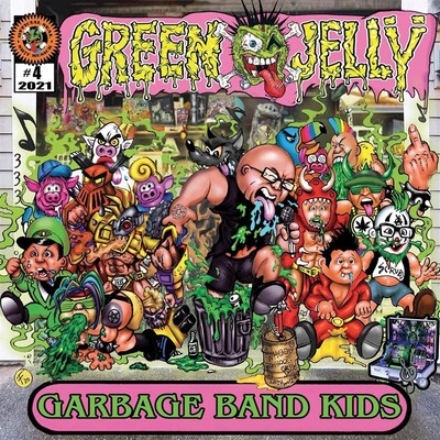 Green Jellÿ Garbage Band Kids (Vinyl) 12'' Album Coloured Vinyl (UK IMPORT)