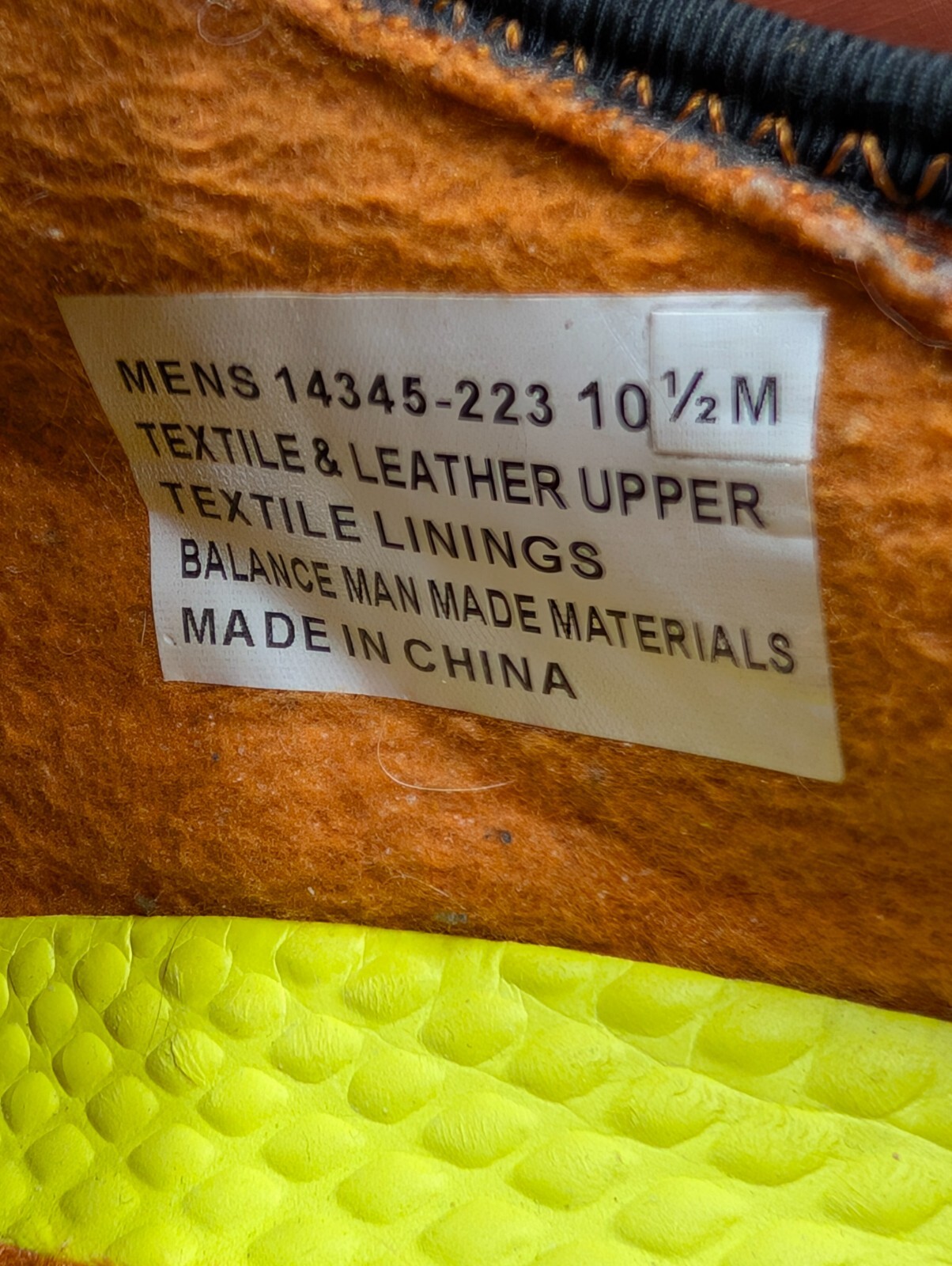 Florsheim Java Moc Orange Padded Nylon Casual Com… - image 9