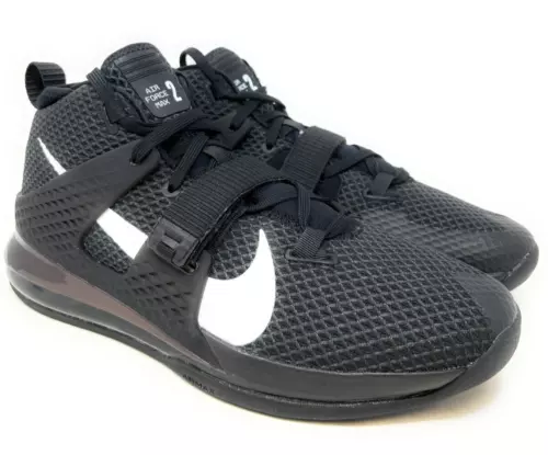 Mens Nike Air Force Max II Size 11.5 (Black/White-Black)