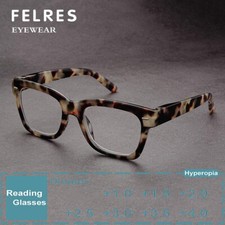 Square Blue Light Blocking Reading Glasses For Men Women Leopard Frame Readers