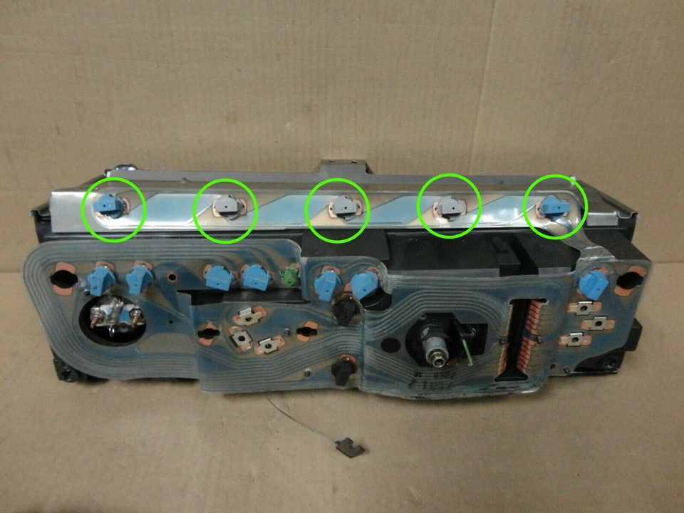 Gauge Cluster LED Dashboard Bulb Cool White For Chevy Caprice 85 90  - Image 2 of 2