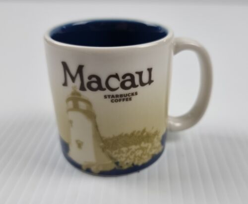 Starbucks Coffee Cup Mug Global Icons 3oz  Espresso Macau 89ml Cities Mini  - Foto 1 di 4