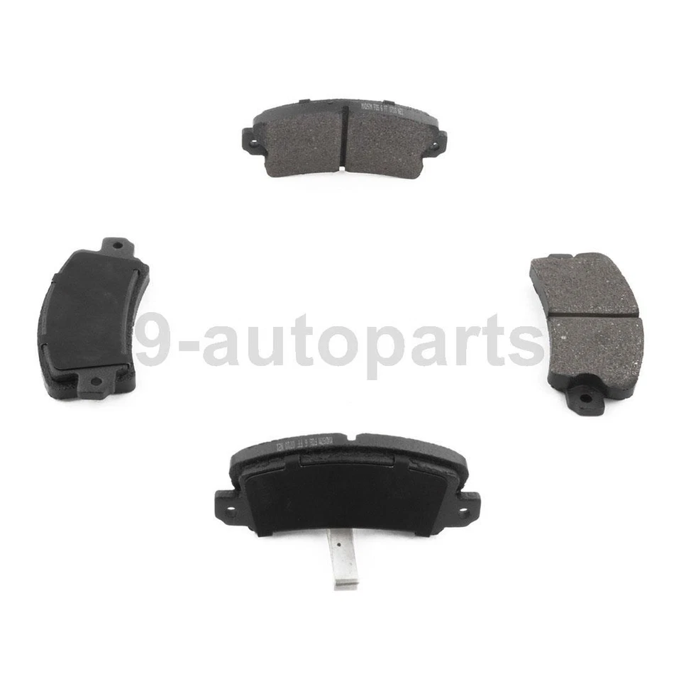 Kit Pastillas Freno Delanteras y Traseras Para 1972 1973 1974 1975 Renault R12 Foto 3 de 4