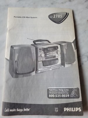 Philips AZ 2785 manual For Boombox