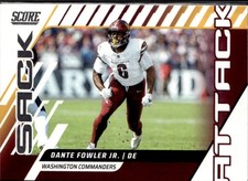 2025 Score Dante Fowler Jr. #14 Sack Attack