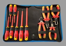 JONARD TOOLS Insulated Tool Kit: Insulated, 11 Total Pcs, Tool Case