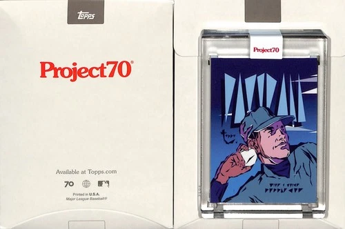 2021 TOPPS PROJECT 70 #917 1972 WAX WRAPPER - ART CARD! - NATUREL