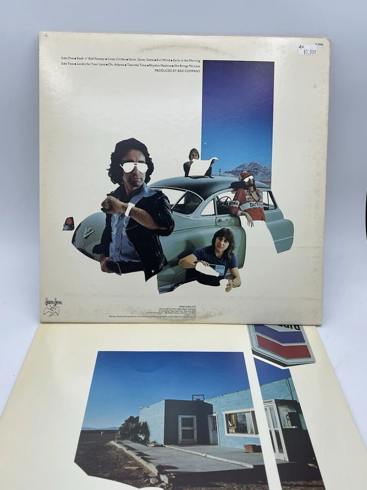 Bad Company - Desolation Angels - 1979 - Swan Song SS8506 W/Inner Sleeve VG+ - Imagem 4 de 4