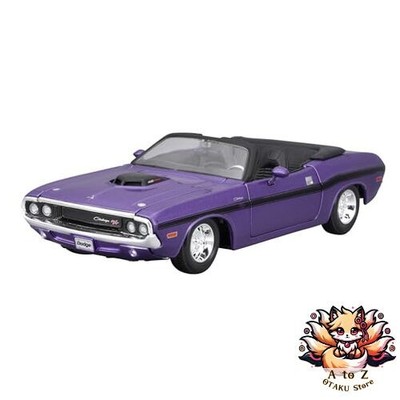 NEU Maisto 1/24 1970 Dodge Challenger R/T MT lila Fertigprodukt