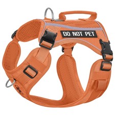 OneTigris Tactical Dog Harness for Medium Large Dogs, Do Not Pet No Pull Mesh
