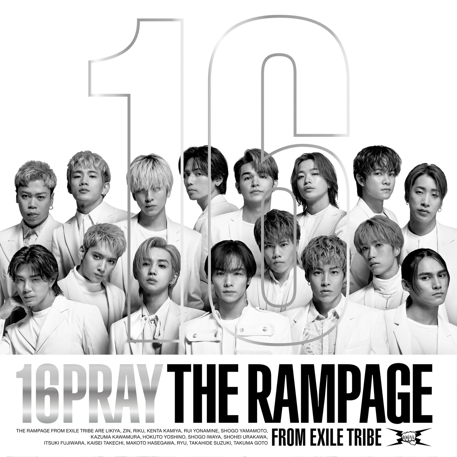 THE RAMPAGE from EXILE TRIBE 16PRAY MV ver. From Japan CD + Blu-ray 17tracks