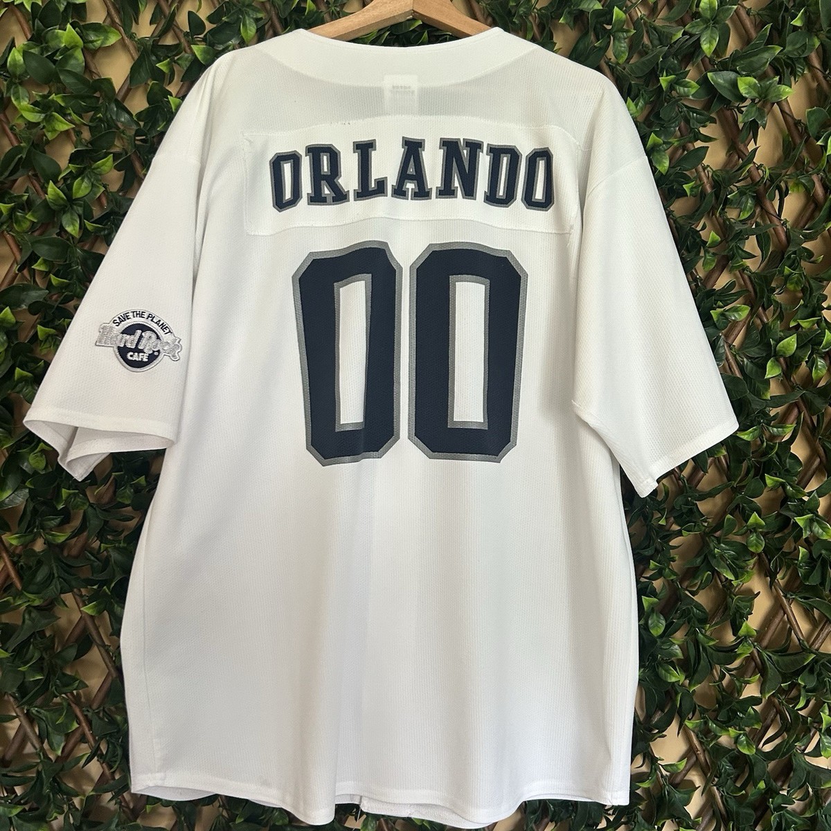 Vintage Y2K Hard Rock Cafe Orlando Baseball Jersey Men