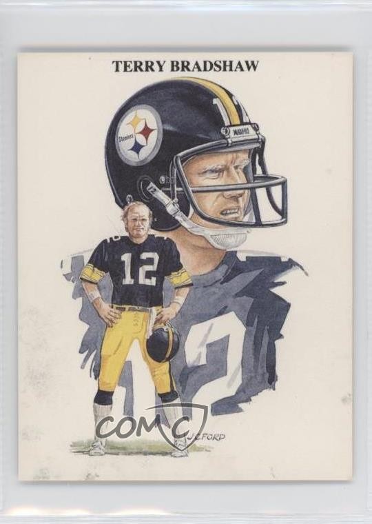 1989 All Time Great Quarterbacks Terry Bradshaw #16 HOF 0q3