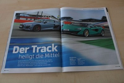 Auto Motor und Sport 10/2019 Audi R8 Coupe 5.2 V10 Performance mit 620PS besser
