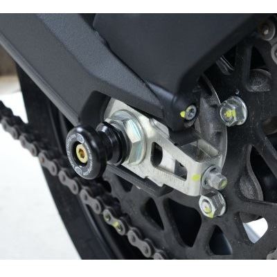 R&G Spindle Sliders Black - Ducati Scrambler Sixty2 2016 - 2020