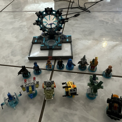 LEGO Dimensions Spielfiguren Konvolut inkl. Portal, mehrfarbig, Kunststoff