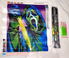 Ghostface Scream Diamond Art Painting Horror Scary Movie DIY Craft Kit NEW