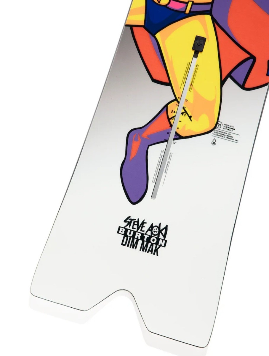 Brand New Burton X Steve Aoki DIM MAK 156 Skipjack Snowboard