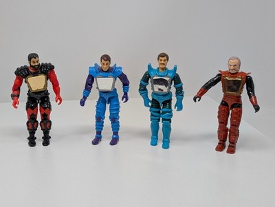 4x 1987 Hasbro Visionaries Figures: Leoric, Arzon, Cravex, & Cindarr, Loose