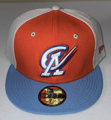 Oklahoma City Dodgers Comets Copa Cielo Azul New Era 59FIFTY 7 1/2 RARE Hat/Cap