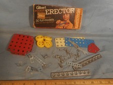 Vintage 1973 Gilbert Pocket Erector set no. 33100