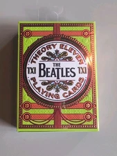 The Beatles (Green) Playing Cards by theory11
