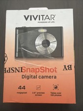 NIB Vivitar SnapShot Digital Camera With Lithium-Ion Rechargeable Battery