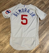 Albert Almora Chicago Cubs Authentic Game Issued Jersey Size 42