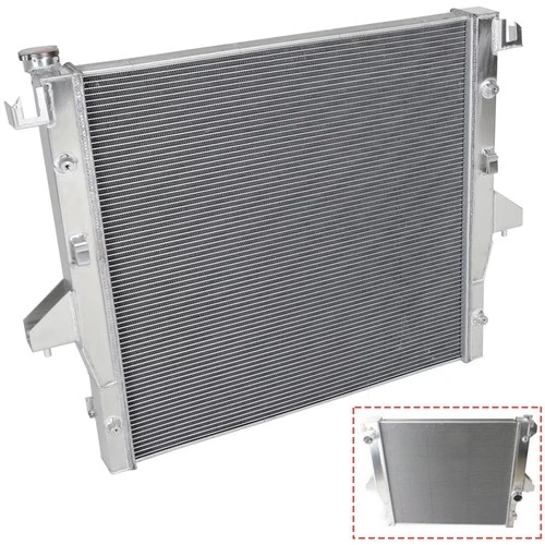 4 Row Radiator Aluminum For Dodge Ram 2500 3500 5.9L 6.7L L6 Diesel 2003-2010