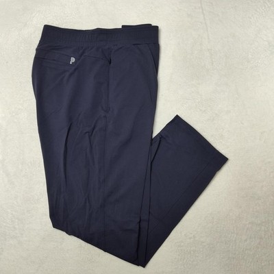 Public Rec Pants Mens 38x32 Blue Slim Commuter Jersey Stretch Travel Comfort