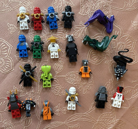 Lego Ninjago LOT 9440 9447 9448 9449 9450 9455 (complete w flaws, read below)