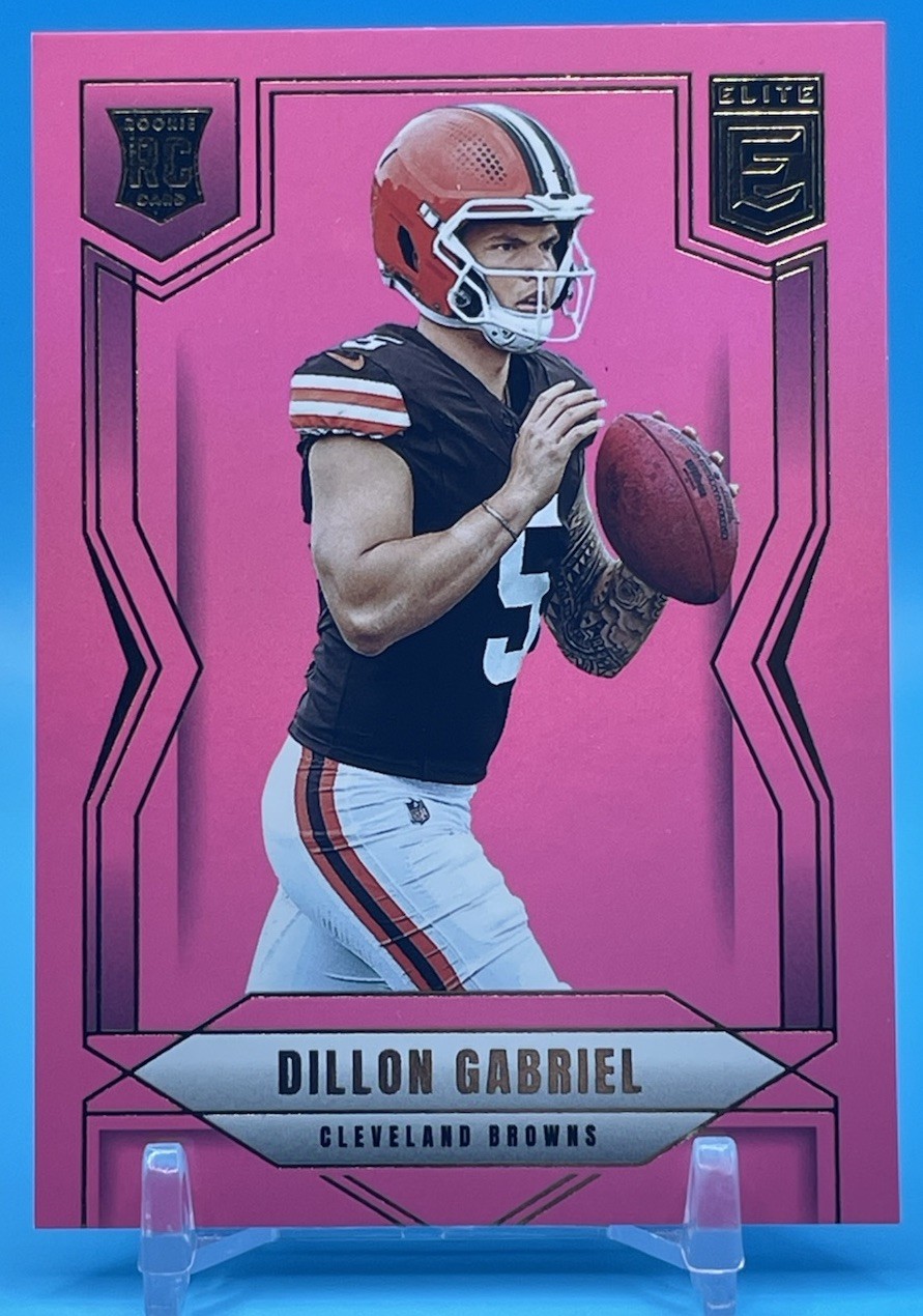 2025 Panini Donruss Elite - Rookies Dillon Gabriel #151 Pink Parallel (RC)