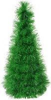 Clayre & Eef 65516 Dekoration Weihnachtsbaum Ø 12X27 Cm GrüN