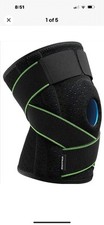 Bodyprox Knee Brace with Side Stabilizers Patella Gel Pads for Knee Support