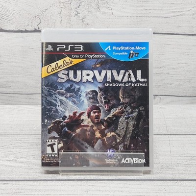 Cabela's Survival: Shadows Of Katmai (Playstation 3, 2011) BRAND NEW SEALED