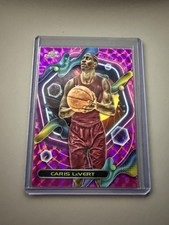 2023-24 Topps Chrome Cosmic #28 Caris LeVert Pink Galaxy Refractors