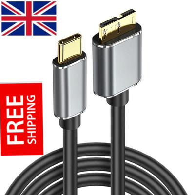 USB C auf Micro B 3.0 Kabel 5Gbps Fast Speed USB 3.1 Typ-C auf Micro B Daten Sync