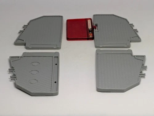 Vintage 1984 Gobots Command Center Floor Set COMPLETE (A, B, C, D) Bandai Tonka