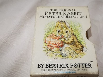 Peter Rabbit Miniature Collection Beatrix Potter 1986 Collection 1 F Warne & Co 